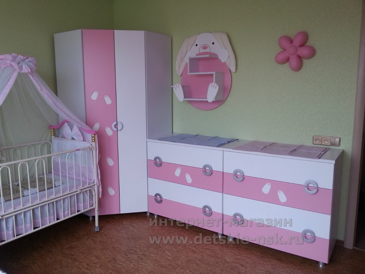 детская мебель для девочки зайка